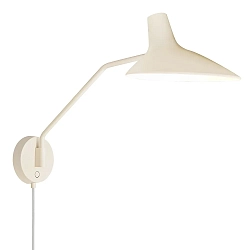 Wandarmatuur DARCI draaibaar, roteerbaar E14 IP20, zand 