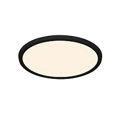 Plafondarmatuur OJA 29 IP54 CCT hoekig, CCT Switch, on/off IP54, zwart mat 