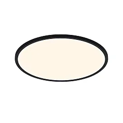 Plafondarmatuur OJA 42 IP54 CCT DIM rond, CCT Switch IP54, zwart mat dimbaar