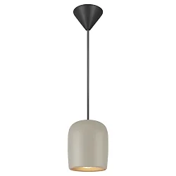 Pendelarmatuur NOTTI 10 E27 IP20, grijs 