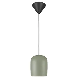 Pendelarmatuur NOTTI 10 E27 IP20, groen, mat 