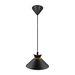 Pendelarmatuur DIAL 25 E27 IP20, zwart 