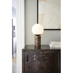 table lamp LILLY E14 IP20, brown 