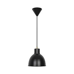 Pendelarmatuur POP E27 IP20, zwart mat dimbaar