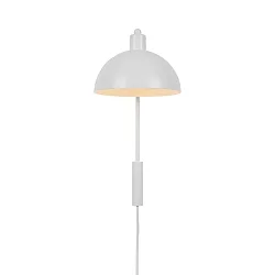 Wandarmatuur ELLEN 20 E14 IP20, wit mat dimbaar