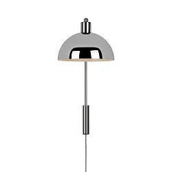 Wandarmatuur ELLEN 20 E14 IP20, chroom, glanzend dimbaar