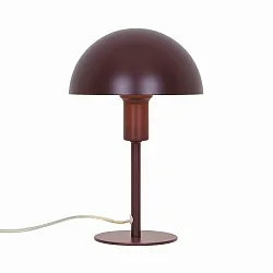 Tafelarmatuur ELLEN MINI halfrond, met Schakelaar, met Lamphouder E14 IP20, mat, bordeaux 