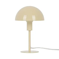 Tafelarmatuur ELLEN MINI halfrond, met Schakelaar, met Lamphouder E14 IP20, geel, glanzend 