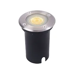 Vloerinbouwarmatuur ANDOR ROUND GU10 IP67, rvs 