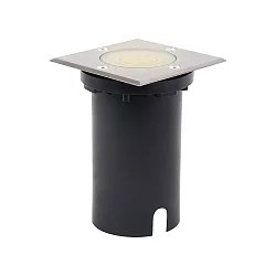 Vloerinbouwarmatuur ANDOR SQUARE GU10 IP67, rvs 