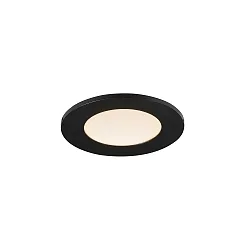 downlight LEONIS set of 1 IP65, black 