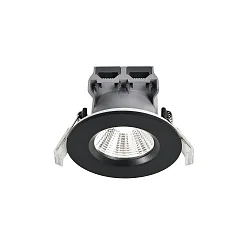 downlight FREMONT set of 3 IP65, black dimmable