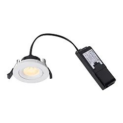 Downlight ALIKI IP44, wit mat dimbaar