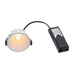 Downlight ALBRIC IP44, wit mat dimbaar
