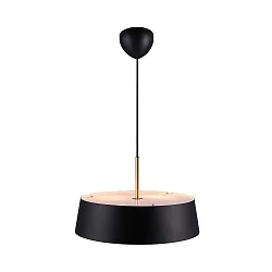 Pendelarmatuur CLASI 45 E27 IP20, zwart mat dimbaar