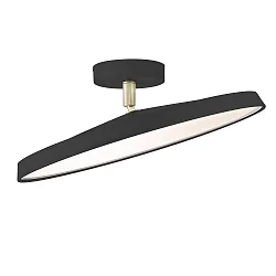 Plafondarmatuur KAITO 2 PRO 40 IP20, zwart dimbaar