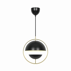 Pendelarmatuur TAVIA E27 IP20, zwart dimbaar