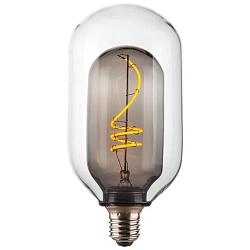 Decoratie lichtbron filament DECO T95 BSF helder E27 4,1W 100lm 1800K 360° CRI 80 dimbaar helder, rookkleuren dimbaar