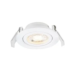 recessed luminaire MONOLO set of 1 IP20, white dimmable 4,8W 70 | 230 | 450lm 3000K 36° 36° CRI 80