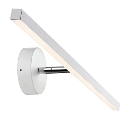 Spiegelarmatuur IP S13 60 draaibaar, roteerbaar IP44, wit 