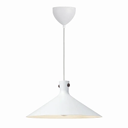 Pendelarmatuur DORINA 45 E27 IP20, wit dimbaar