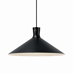 Pendelarmatuur DORINA 45 E27 IP20, zwart dimbaar