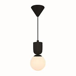 Pendelarmatuur SADIE E14 IP20, zwart dimbaar