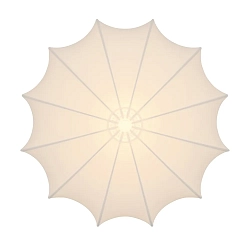 Plafondarmatuur AERON 40 E27 IP20, wit dimbaar