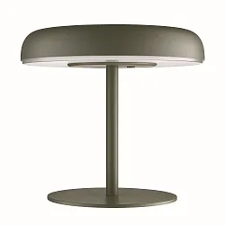 Solar tafellamp ELMER SOLAR IP44, groen dimbaar