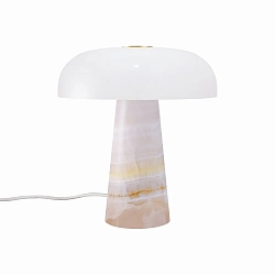 Tafelarmatuur GLOSSY MIN E14 IP20, opaalwit, rood 