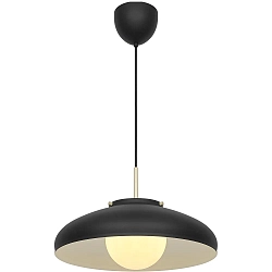 Pendelarmatuur LATIF E14 IP20, zwart dimbaar