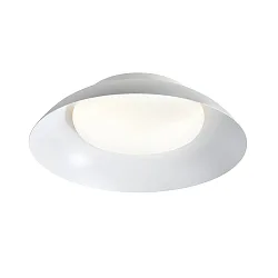 Plafondarmatuur NIVORA 45 E27 IP20, wit dimbaar