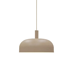 Pendelarmatuur SANDRO E27 IP20, lichtbruin dimbaar