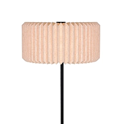 Staande lamp VIVIENNE E27 IP20, beige, zwart 