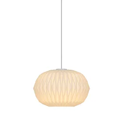 Pendelarmatuur AVIANA E27 IP20, wit dimbaar