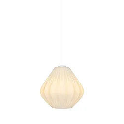 Pendelarmatuur MALUCA E27 IP20, wit dimbaar