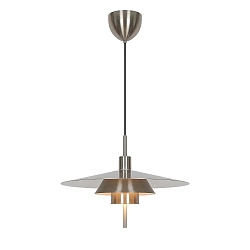 Pendelarmatuur LATIKA E27 IP20, chroom mat dimbaar