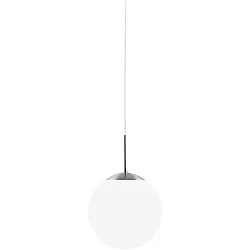 Pendelarmatuur CAFE 15 baalvormig E27 IP20, staal geborsteld dimbaar
