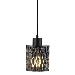 Pendelarmatuur HOLLYWOOD cilindrisch E27 IP20, dimbaar