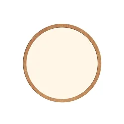 ceiling luminaire OJA 29 adjustable IP20, wood, mat dimmable