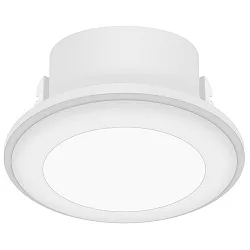 Nordlux LED Ceiling recessed luminaire ELKTON 8, Ø 8.2cm, 5.5W 2700K 350lm 120°, 3-stage MOODMAKER circuit, white