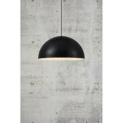 Pendelarmatuur ELLEN 40 groot E27 IP20, zwart mat dimbaar