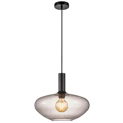 Pendelarmatuur ALTON 35 E27 IP20, zwart dimbaar