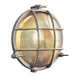 Wandarmatuur voor buitenshuis POLPERRO E27 IP64, mat, nikkel 