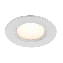 Inbouwarmatuur TIAKI rond, set van 1 IP65, wit dimbaar 5,7-8,6W 345lm 2700/4000K 100° 100° CRI 80
