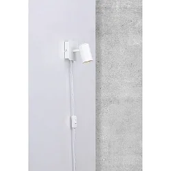 Wall spot FRIDA, GU10, IP20, white