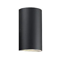 Nordlux LED Outdoor luminaire ROLD LED Wall luminaire, oval, 2x 5W LED, 3000K, 750lm, IP44, black