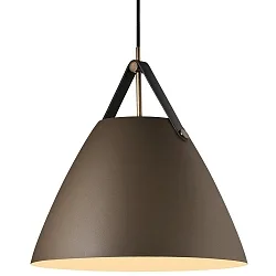 pendant luminaire STRAP 36 E27 IP20, beige dimmable