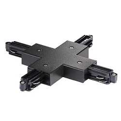 Nordlux X-Connector for 1-Phase High Voltage track LINK, black