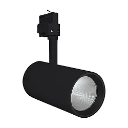 3-fase spot TRACKLIGHT SPOT D95 90RA NFL instelbaar, set terug, flikkervrij IP20, zwart 